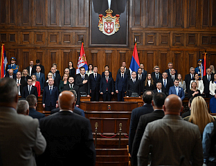 ПРЕМИЈЕР МАЦУТ И МИНИСТРИ ПОЛОЖИЛИ ЗАКЛЕТВУ