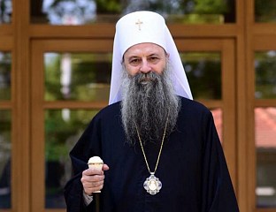 ПАТРИЈАРХ ПОРФИРИЈЕ У МОСКВИ ТОКОМ СВИЈЕТЛЕ СЕДМИЦЕ