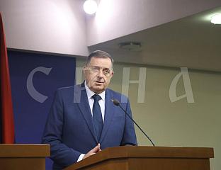 ДОДИК: ЗАХВАЛНОСT СРБИМА ИЗ РЕГИОНА ЗА ПОДРШКУ И РАЗУМИЈЕВАЊЕ