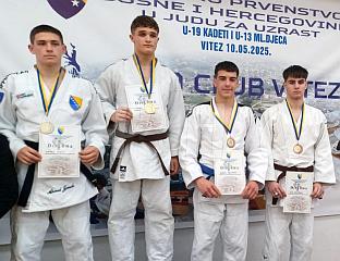 ВУКУ МАКСИМОВИЋУ БРОНЗАНА МЕДАЉА НА ЏУДО-ПРВЕНСТВУ У ВИТЕЗУ