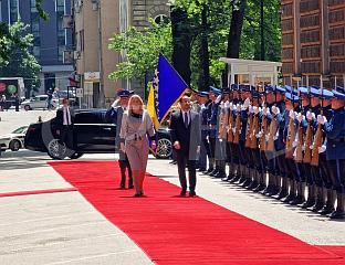 ЦВИЈАНОВИЋЕВА У САРАЈЕВУ ДОЧЕКАЛА ПРЕДСЈЕДНИКА КИПРА