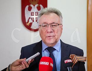 КАЛАБУХОВ: ВЕЛИКО ЗАДОВОЉСТВО ШТО СУ ДОДИК, СТЕВАНДИЋ И ЦВИЈАНОВИЋЕВА БИЛИ НА ПАРАДИ У МОСКВИ