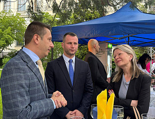 GOGANOVIĆ WALKED OUT OF RECEPTION DUE TO INAPPROPRIATE SPEECH BY DANISH AMBASSADOR