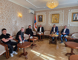 PRESIDENT DODIK VISITS SOC REPRESENTATIVE OFFICE IN MOSCOW