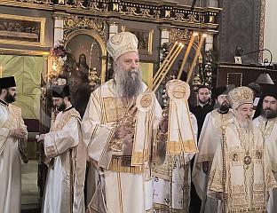 ЛИТУРГИЈОМ У ВАЗНЕСЕЊСКОЈ ЦРКВИ ПОЧЕЛО ОБИЉЕЖАВАЊЕ КРСНЕ СЛАВЕ БЕОГРАДА