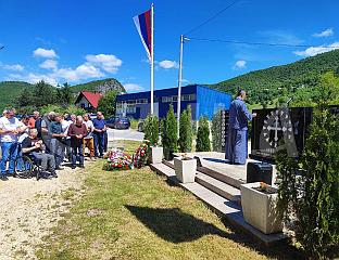 MEMORIAL SERVICE HELD IN LJUBOGOŠTA FOR 17 FALLEN SOLDIERS