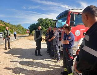 УСПЈЕШНА ОДЛУЧУЈУЋА АКЦИЈА ГАШЕЊА ПОЖАРА, ТРЕБИЊЕ ОСТАЈЕ МИРАН И СТАБИЛАН ГРАД