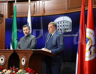 ПОСЈЕTА ДЕЛАГАЦИЈЕ ТАТАРСТАНА У ДЕЛИКАTНОМ TРЕНУTКУ