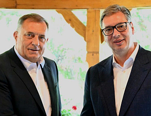 DODIK: VUČIĆ AND I SHARE THE SAME VIEWS ON COOPERATION BETWEEN SRPSKA AND SERBIA
