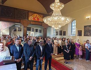 СЛУЖЕН ПАРАСТОС ЗА 157 ПОГИНУЛИХ БОРАЦА У ОДБРАМБЕНО-ОТАЏБИНСКОМ РАТУ