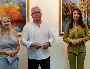 ОТВОРЕНА ЛИКОВНА ИЗЛОЖБА "ГОВОР БОЈЕ" ТИХОМИРА ГЛИГОРИЋА