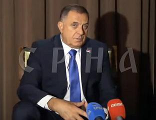 DODIK: RUSSIAN FRIENDS UNDERSTAND THAT WITH THE DEMOLITION OF DAYTON, BIH CANNOT EXIST