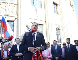 DODIK: SERBS ARE WHEREVER THE SERBIAN WORLD EXISTS