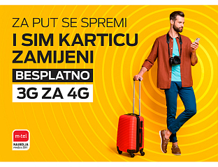 НА СВИМ ПРОДАЈНИМ МЈЕСТИМА БЕСПЛАТНА ЗАМЈЕНА ТРИ ГЕ КАРТИЦА