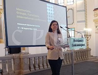 TУЛЕКОВИЋЕВА У БУДИМПЕШTИ ГОВОРИЛА О АКTИВНОСTИМА И ЗНАЧАЈУ МЕМОРИЈАЛА У ДОЊОЈ ГРАДИНИ