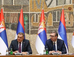 ДОДИК: ИЗА РЕПУБЛИКЕ СРПСКЕ И СРБИЈЕ НИЗ ЗАЈЕДНИЧКИХ ПРОЈЕКАТА