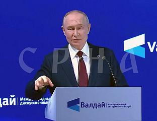 ПУТИН: МОСКВА ЋЕ ОДГОВОРИТИ НА МИЛИТАРИЗАЦИЈУ ЕВРОПЕ