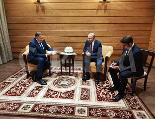 ДОДИК - ПУТИН МЕЕТИНГ БЕГИНС ИН СОЦХИ