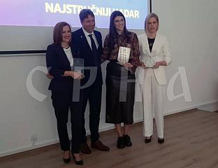 ЈЕЛЕНА ВЛАДИЧИЋ МАШИЋ - НАЈБОЉИ ПРОФЕСОР ИСТРАЖИВАЧ