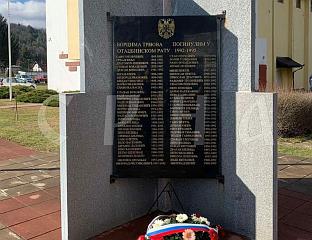 MEMORIAL FOR SERB GUARDSMEN IN TRNOVO ON SUNDAY