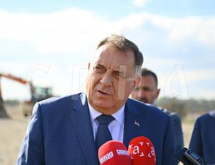 ДОДИК: НЕЋЕМО ОДУСТАТИ ОД ИЗГРАДЊЕ НАСИПА НА ДРИНИ