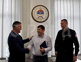 ЗАХВАЛНИЦА БЈЕЛИЦИ ЗА ПОМОЋ У АДАПТАЦИЈИ ПРОСТОРИЈА ЖАНДАРМЕРИЈЕ