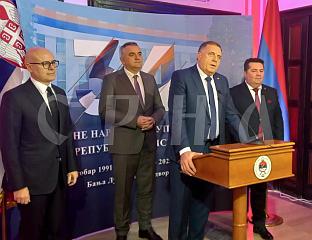 ДОДИК: ДАНОНОЋНО ЧУВАМО РЕПУБЛИКУ СРПСКУ