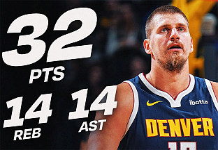 ЈОКИЋ УПИСАО 32 ПОЕНА И ПО 14 СКОКОВА И АСИСТЕНЦИЈА