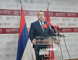 КОВАЧЕВИЋ: ИЗБОРИ СУ РЕФЕРЕНДУМ - НА ЈЕДНОЈ СТРАНИ КАРАН, ДОДИК И СРПСКА, А НА ДРУГОЈ БЛАНУША, ШМИТ И САРАЈЕВО