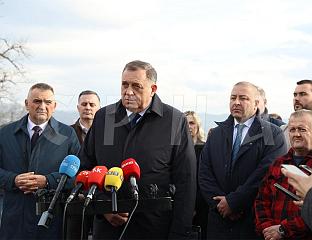 ДОДИК: СУТРА ПУШТАЊЕ У САОБРАЋАЈ РЕКОНСТРУИСАНОГ ДИЈЕЛА БРЗЕ ЦЕСТЕ КЛАШНИЦЕ-БАЊАЛУКА