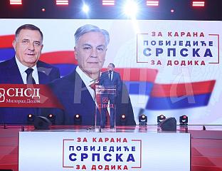 ДОДИК: КАРАНУ ВЈЕРУЈЕМО, УВИЈЕК ЈЕ РАДИО У ИНТЕРЕСУ СРПСКЕ