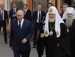 ПУТИН ЧЕСТИТАО РОЂЕНДАН ПАТРИЈАРХУ КИРИЛУ