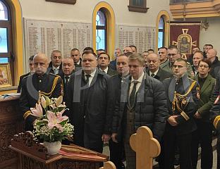 У ТОКУ ЛИТУРГИЈА У ХРАМУ У ЦЕНТРУ ЗА ОБУКУ У ЗАЛУЖАНИМА