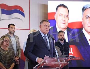 ДОДИК: ЗАДАТАК ДА У БУДУЋИМ ВРЕМЕНИМА ДОБИЈЕМО 300.000 ГЛАСОВА