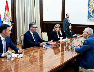 ВУЧИЋ И РУСКИ АМБАСАДОР О ЗАЈЕДНИЧКИМ ПРОЈЕКТИМА С ПОСЕБНИМ АКЦЕНТОМ НА ЕНЕРГЕТИКУ