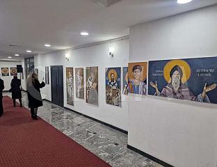 EXHIBITION OF WORKS BY ICONOGRAPHY SCHOOL STUDENTS OPENED