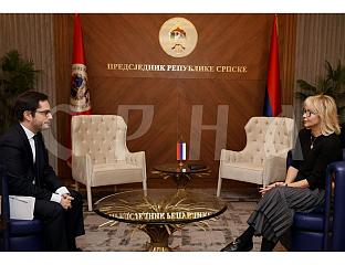 TRIŠIĆ-BABIĆ MET WITH FRENCH AMBASSADOR TO BiH: SRPSKA IS RELIABLE AND CONSTRUCTIVE PARTNER