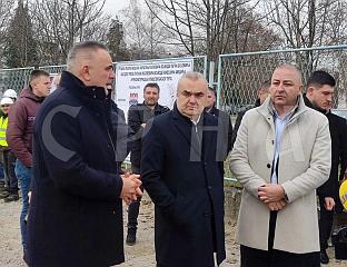 ОЗВАНИЧЕН ПОЧЕТАК ИЗГРАДЊЕ КРУЖНОГ ТОКА КОД "АУДИ ЦЕНТРА"