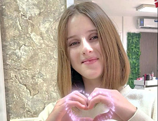 TWELVE-YEAR-OLD MARIJA KOSORIĆ DONATES HER HAIR TO HELP ILL CHILDREN