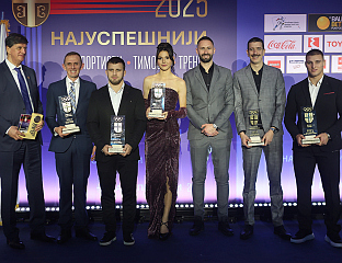 АНГЕЛИНА ТОПИЋ И АЛЕКСАНДАР КОМАРОВ СПОРТИСТИ ГОДИНЕ