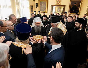 ОБИЉЕЖЕНА КРСНА СЛАВА ПАТРИЈАРХА ПОРФИРИЈА - ЈОВАЊДАН