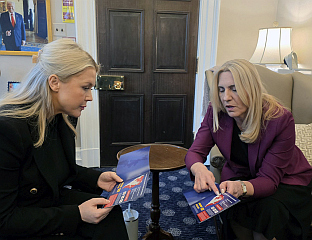 ЦВИЈАНОВИЋ: ХВАЛА КЕРОЛАЈН ЛИВИТ НА СРДАЧНОМ ПРИЈЕМУ И ДИВНОМ РАЗГОВОРУ