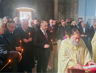 У МАНАСТИРУ У ДОБРУНУ У ТОКУ ПОМЕН ЗА СВЕ СРПСКЕ БОРЦЕ ОСЛОБОДИЛАЧКИХ РАТОВА