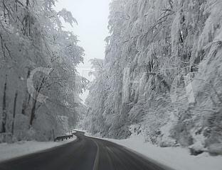 САОБРАЋАЈ ОТЕЖАН, ДО 40 ЦЕНТИМЕТАРА СНИЈЕГА НА ПРЕВОЈУ ХАН ПОГЛЕД