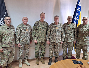 ГЕНЕРАЛ КНЕЖЕВИЋ УПОЗНАО АДМИРАЛА ВИКОФА О ТЕЖИШНИМ АКТИВНОСТИМА