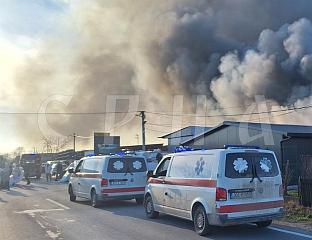 ОСАМ ПОВРИЈЕЂЕНИХ У ПОЖАРУ ЗБРИНУTО У БОЛНИЦИ