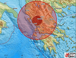 ЗЕМЉОТРЕС МАГНИТУДЕ 5,3 СТЕПЕНА НА СЈЕВЕРОЗАПАДУ ГРЧКЕ