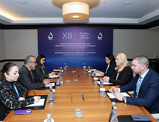 ЦВИЈАНОВИЋЕВА У БАКУУ РАЗГОВАРАЛА СА ГЕБРЕЈЕСУСОМ И ГРИНСПАНОВОМ