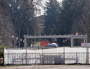 ПОЖАР НА КРОВУ ПАВИЉОНА СРБИЈЕ У ВЕНЕЦИЈИ