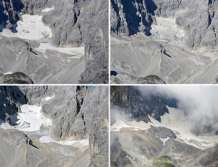 ГЛЕЧЕРИ У БАВАРСКИМ АЛПИМА ТОПЕ СЕ РЕКОРДНОМ БРЗИНОМ